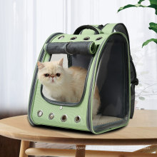 New Pet Backpack Full Transparent PVC Pet Backpack Large Capacity Cat Bag Pet Bag Pet Carrier